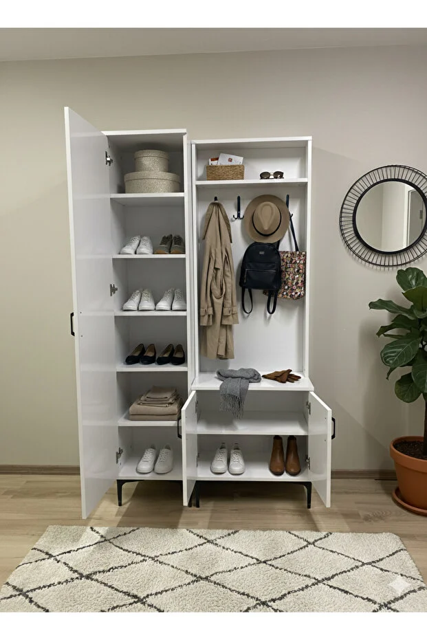 Rapid Portmanto beyaz